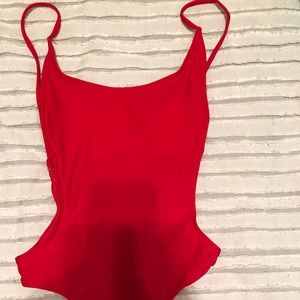 Red one piece